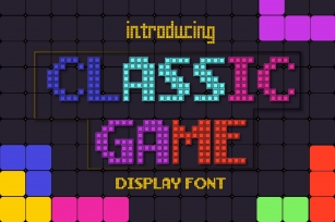 Classic Game Font Download