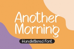 Another Morning Font Download