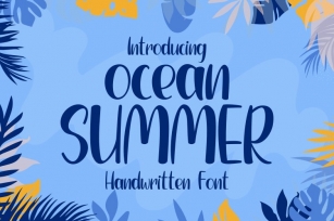 Ocean Summer Font Download