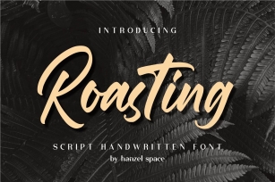 Roasting Script Handwritten Font Download
