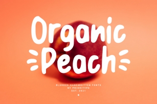 Organic Peach Font Download