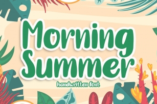 Morning Summer Font Download