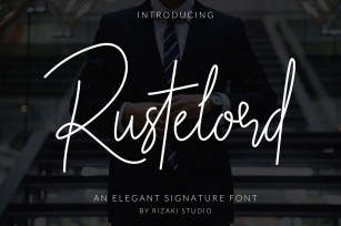 Rustelord Signature Font Download