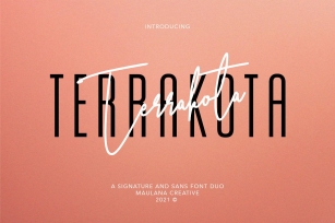 Terrakota Signature Sans Duo Font Download