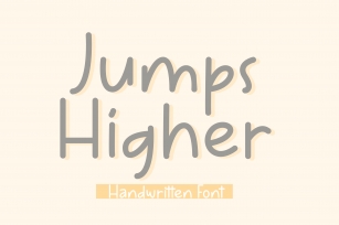 Jumps Higher Font Download