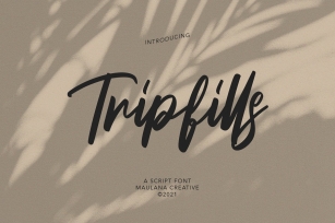 Tripfills Script Font Download