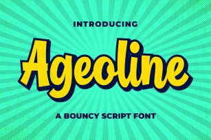 Ageoline Font Download