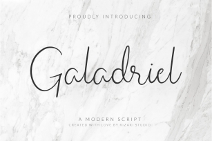 Galadriel Script Font Download