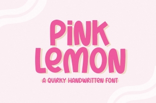 Pink Lemon Font Download