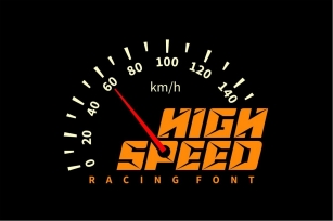 HIGH SPEED Font Download