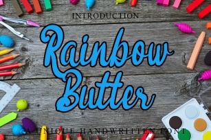 Rainbow Butter Font Download