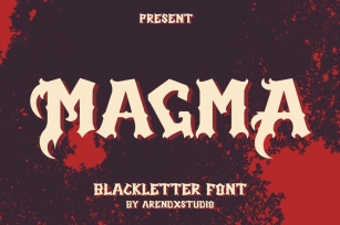 Magma - Blackletter Font Download