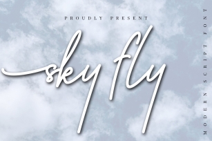 Sky Fly Script Font Download