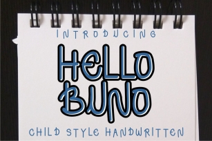 Hello Buno Font Download
