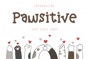 Pawsitive Font Download