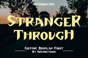 Stranger Through Font Download