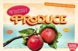 Fresh Produce Font Download