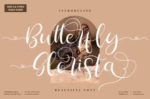 Butterfly Glorista Script LS Font Download