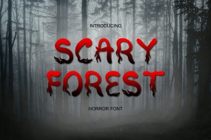 Scary Forest Font Download