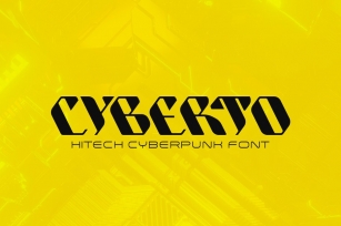 Cyberto Technology Cyberpunk Font Download