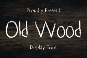 Old Wood Font Download