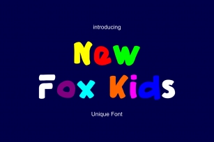 New Fox Kids Font Download