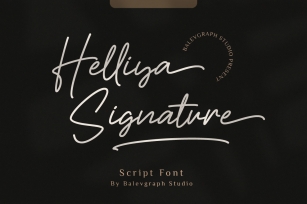 Helliya Signature Font Download