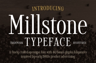 Millstone Font Download