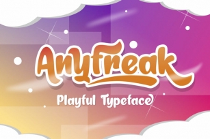 DS Anyfreaks - Playful Typeface Font Download