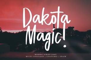 Dakota Magic Font Download