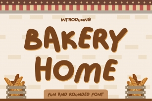 Bakery Home Font Download