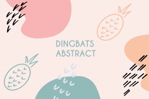 abstract dingbats Font Download