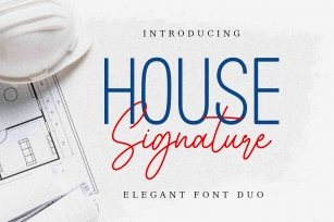 House Signature Font Download