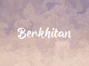 B Berkhita Font Download