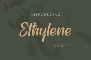 Ethylene Font Download