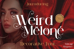 Weird Melone Font Download