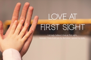 Love at First Sight Font Download
