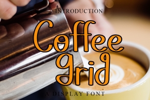 Coffee Grid Font Download