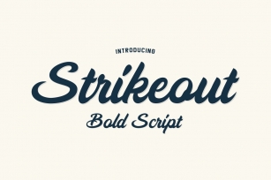 Strikeout Font Download