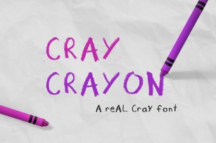 Cray Crayon Font Download