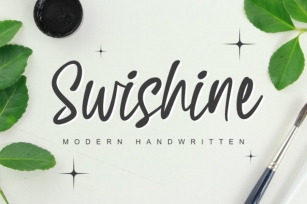 DS Swishine - Modern Handwritten Font Download