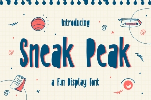 Sneak Peak Font Download