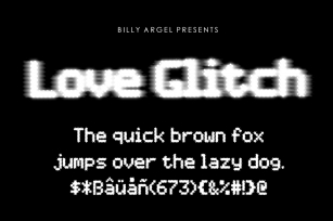 Love Glitch Font Download