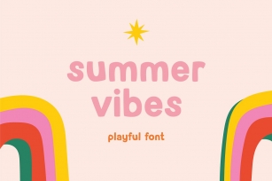 Summer vibes Font Download