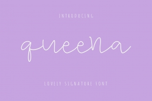 Queena Font Download