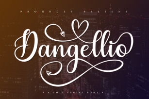 Dangellio Font Download
