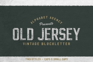 OLD JERSEY FONT DUO Font Download