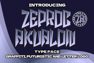 Zeproc Akualon Font Download