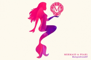 Mermaid and Pearl Font Download