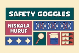 Safety Goggles Font Download
